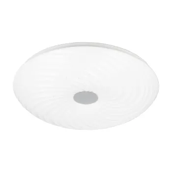 Plafoniera alba LED o 37,5 cm Gravity - Trio imagine