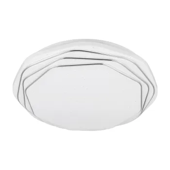 Plafoniera alba LED o 38 cm Dizzy - Trio imagine