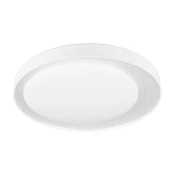 Plafoniera alba LED o 45 cm Aleta - Trio imagine
