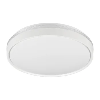 Plafoniera alba LED o 47 cm Spacy - Trio imagine
