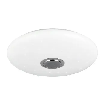 Plafoniera alba LED o 58 cm Musica - Trio imagine