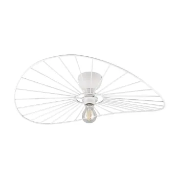Plafoniera alba o 60 cm Chapeau - Trio imagine
