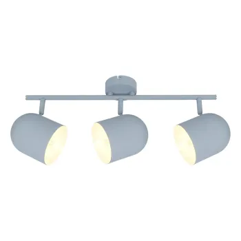 Plafoniera albastru-deschis cu abajur din metal 55x10 cm Azuro - Candellux Lighting imagine