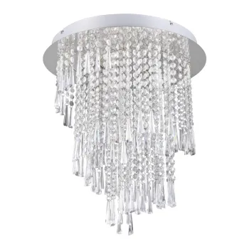 Plafoniera argintie LED o 45 cm Pomp - Trio imagine