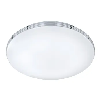 Plafoniera argintiu-lucios LED o 35 cm Apart - Trio imagine