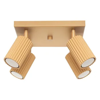 Plafoniera aurie 25x25 cm Gleam - Nice Lamps imagine