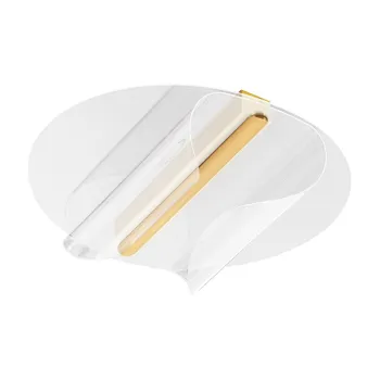 Plafoniera aurie LED cu intensitate reglabila din aluminiu 55x45 cm Valentin - Nova Luce imagine