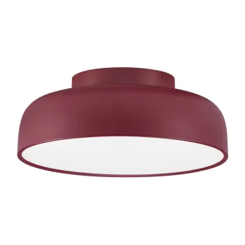 Plafoniera burgundy LED cu intensitate reglabila din aluminiu Noelia - Nova Luce imagine