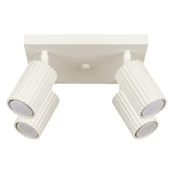 Plafoniera crem 25x25 cm Gleam - Nice Lamps imagine