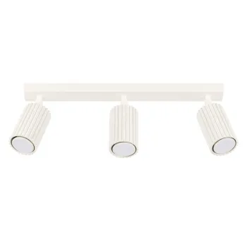 Plafoniera crem 6,5x45 cm Gleam - Nice Lamps imagine