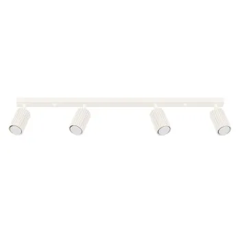 Plafoniera crem 6,5x81 cm Gleam - Nice Lamps imagine