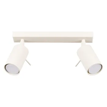 Plafoniera crem 6x30 cm Etna - Nice Lamps imagine