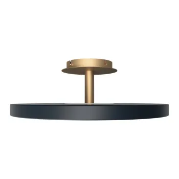 Plafoniera gri antracit LED o 60 cm Asteria Up - UMAGE imagine