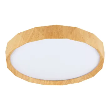 Plafoniera in culoare naturala LED o 38,5 cm Cadix - Candellux Lighting imagine
