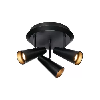 Plafoniera Markslojd Crest, o 36 cm, negru imagine