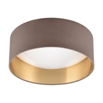 Plafoniera maro deschis LED o 30 cm Locarno - Trio imagine