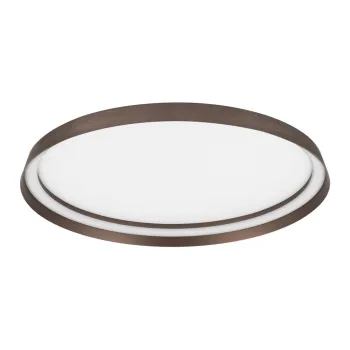 Plafoniera maro LED cu intensitate reglabila din aluminiu Ormi - Nova Luce imagine
