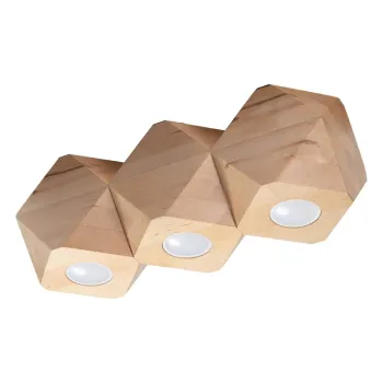 Plafoniera natural 12x36 cm Vige - Nice Lamps imagine