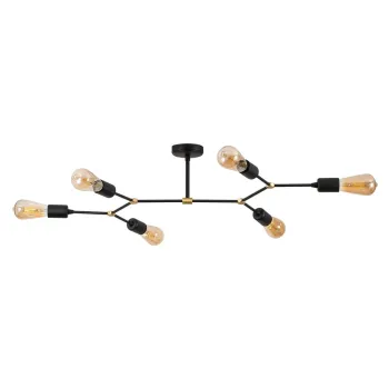 Plafoniera neagra 48x95 cm Sparrow - Opviq lights imagine