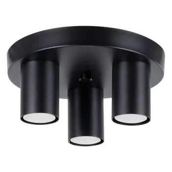 Plafoniera neagra Castro - Nice Lamps imagine