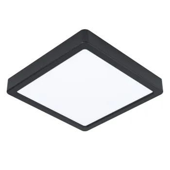 Plafoniera neagra LED 21x21 cm FUEVA 5 - EGLO imagine