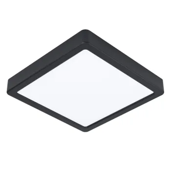 Plafoniera neagra LED 21x21 cm FUEVA 5 - EGLO imagine