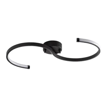 Plafoniera neagra LED 25x10 cm Es - Opviq lights imagine
