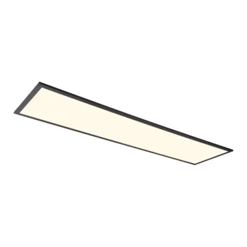 Plafoniera neagra LED 29.5x119.5 cm Beta - Trio imagine