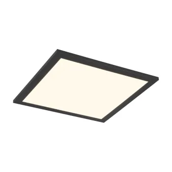 Plafoniera neagra LED 29.5x29.5 cm Beta - Trio imagine
