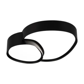 Plafoniera neagra LED 36x43.5 cm Rise - Trio imagine