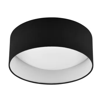 Plafoniera neagra LED o 30 cm Locarno - Trio imagine