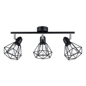 Plafoniera neagra o 10 cm Varpu - Nice Lamps imagine