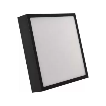 Plafoniera negru-mat LED 22.5x22.5 cm Nexxo - EMOS imagine