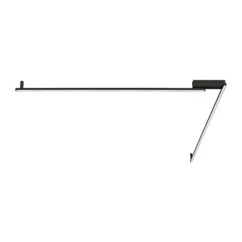 Plafoniera negru-mat LED cu intensitate reglabila din aluminiu 4x309 cm Briana - Nova Luce imagine