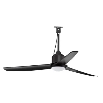 Plafoniera negru-mat LED cu intensitate reglabila din metal Blowy - Nova Luce imagine