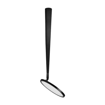 Plafoniera negru-mat LED cu structura flexibila din aluminiu Ekei - Nova Luce imagine
