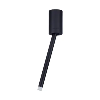 Plafoniera negru-mat LED cu structura flexibila din aluminiu Stilvi - Nova Luce imagine