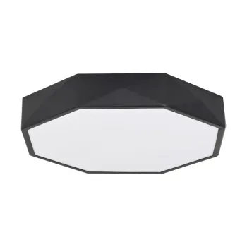 Plafoniera negru-mat LED din aluminiu Eben - Nova Luce imagine
