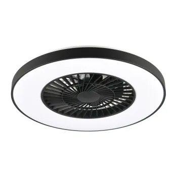 Plafoniera negru-mat LED Halmstad - Trio imagine