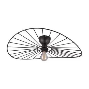 Plafoniera negru-mat o 60 cm Chapeau - Trio imagine