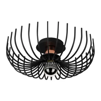 Plafoniera Opviq lights Aspendos, o 36 cm, negru imagine