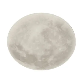 PlafonierAgri deschis LED cu control prin telecomandAf/cu intensitate reglabilAcu abajur din sticlAacrilicAA, 40 cm Lunar aEURTrio imagine