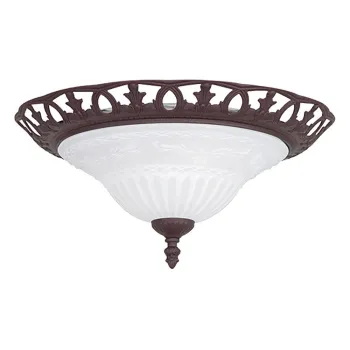 PlafonierAmaro A(R)nchis cu abajur din sticlAA, 38 cm Rustica aEURTrio imagine