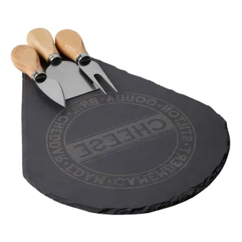 Platou pentru servit branzeturi cu 3 cutite - Premier Housewares imagine