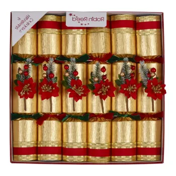 Pocnitori de Craciun 6 buc. Poinsettia - Robin Reed imagine