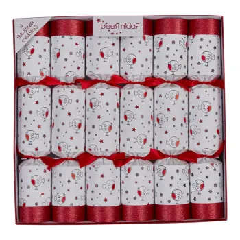 Pocnitori de Craciun 6 buc. Racing Robin - Robin Reed imagine