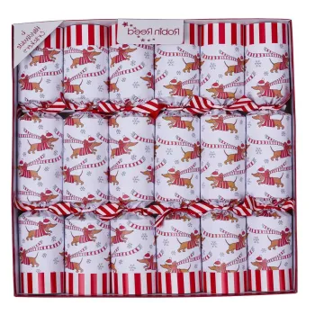 Pocnitori de Craciun 6 buc. Racing Sausage Dog - Robin Reed imagine