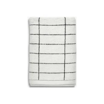 Prosoape albe 2 buc. din bumbac 40x60 cm Tile Stone - Mette Ditmer Denmark imagine