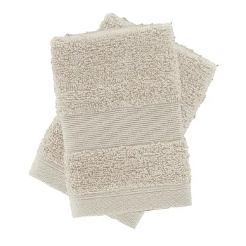 Prosoape bej 2 buc. din bumbac din frotir 30x30 cm Anti-Bacterial - Catherine Lansfield imagine