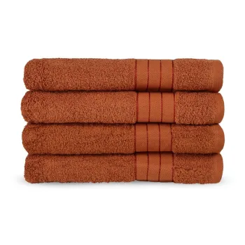 Prosoape caramizii 4 buc. din bumbac din frotir 50x100 cm - Good Morning imagine